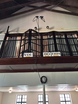 View from the stage